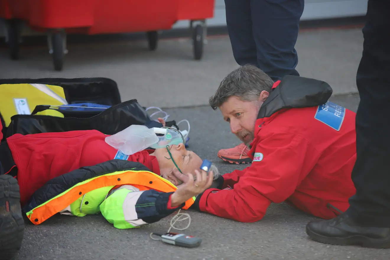 First aid training